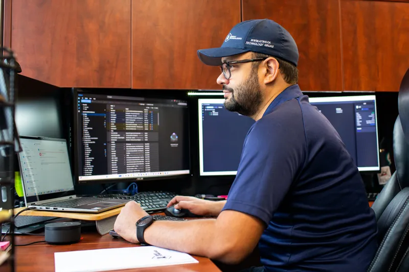 IT professional providing managed IT services to a BC business